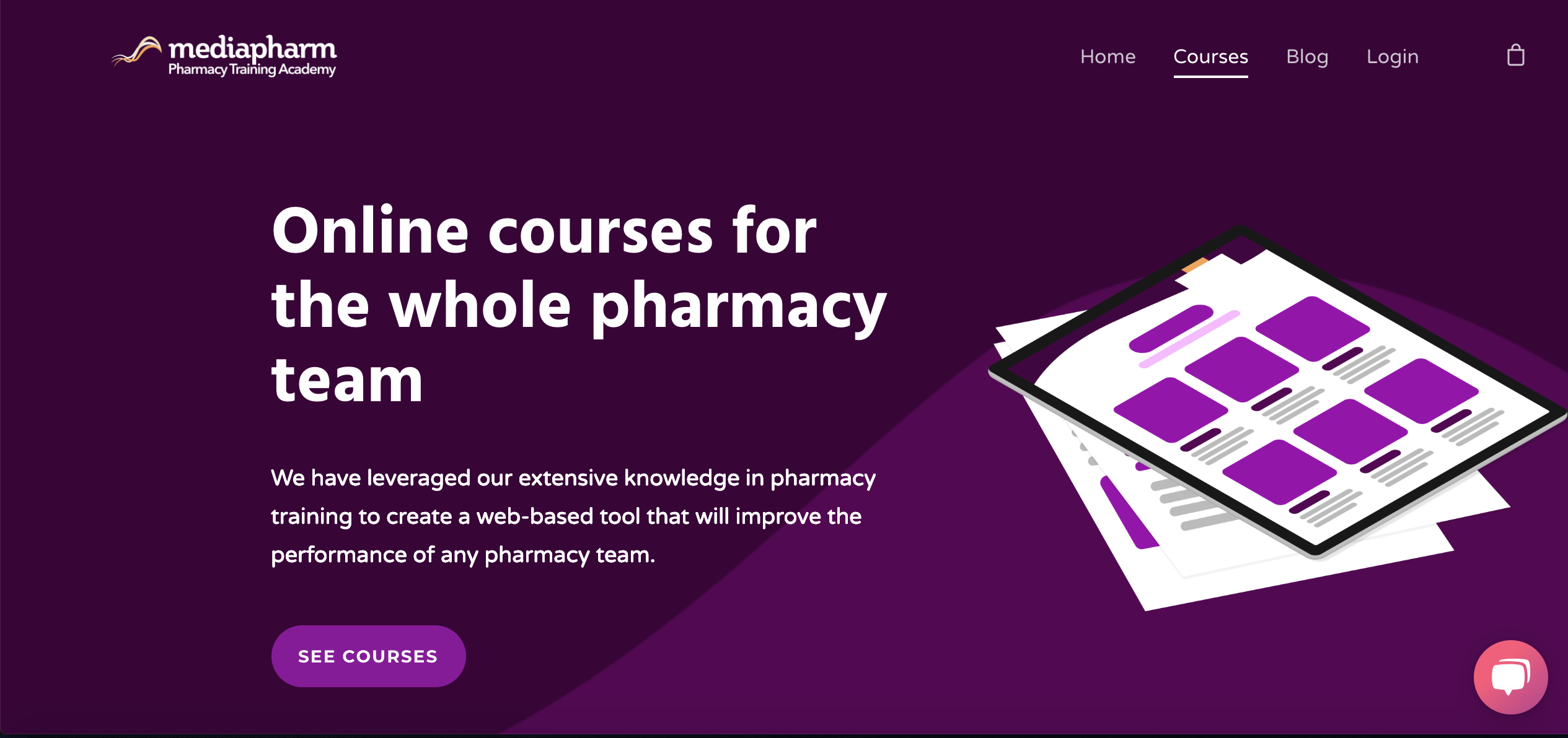 Online Courses for the whole Pharmacy Team - Mediapharm Training